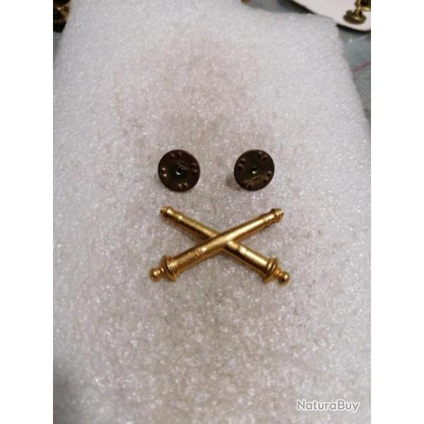 Collars officier armee us ARTILLERY ORIGINAL