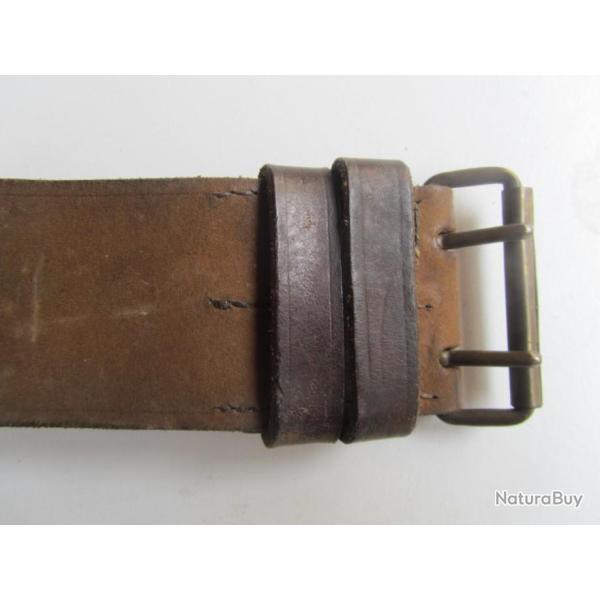 CEINTURON D'OFFICIER - GUERRE 14-18 / LONGEUR 1180mm - LARGEUR 55mm -C0
