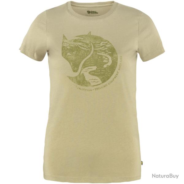 T shirt femme Arctic Fox Couleur Sable