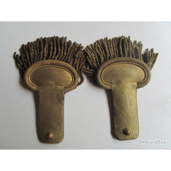 PAIRE D'EPAULETTES D'OFFICIER -CO N1