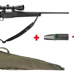 Pack Mossberg Patriot synth&eacute;tique sp&eacute;cial renards Cal.243Win