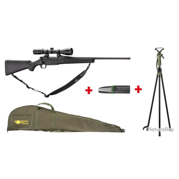 Pack Mossberg Patriot synth�tique sp�cial renards Cal.243Win
