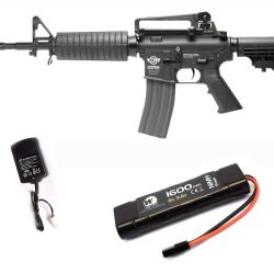 Pack complet AEG + batterie + chargeur cm16 carabine Noir - G&G