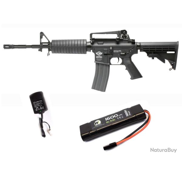 Pack complet AEG + batterie + chargeur cm16 carabine Noir - G&G
