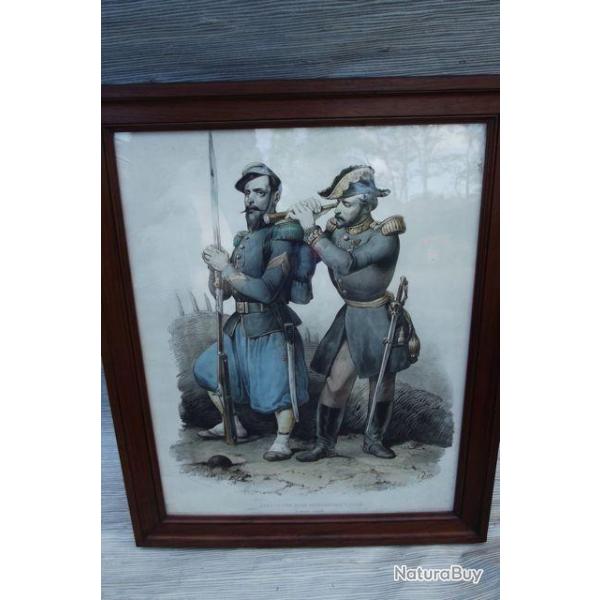 LITHOGRAPHIE DE VICTOR ADAM SUR LA GUERRE DE CRIM�E.70098F