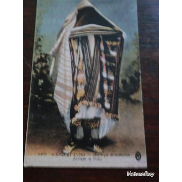 CP PAYS  MAROC  MAURESQUE DE DISTINTION  COSTUME DE VILLE