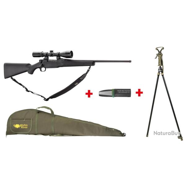 Pack Carabine Mossberg Patriot Sp�cial Renard Calibre 243Win