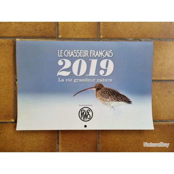 Calendrier CHASSEUR FRAN�AIS 2019 bon �tat