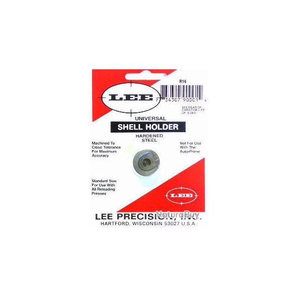 Shell holder N�R14 pour presses Lee