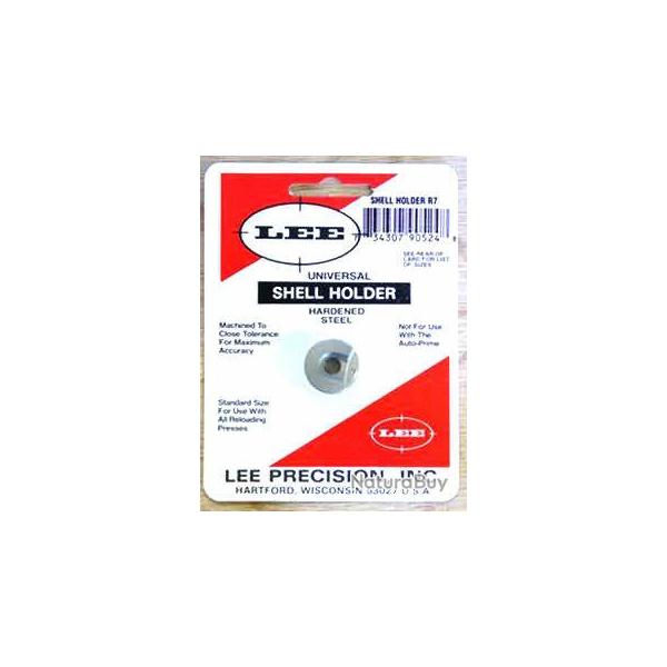 Shell holder N�R7 pour presses Lee