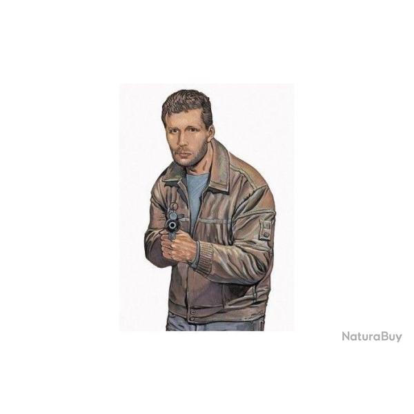 CIBLE GRAVOLUX PJ LIEGES N�6 - 88,5X63,5 CM - PAPIER - L'UNITE