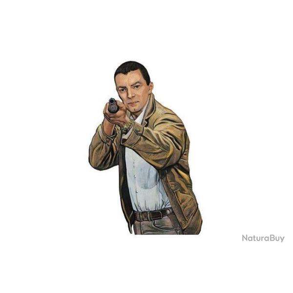 CIBLE GRAVOLUX PJ LIEGES N�4 - 88,5X63,5 CM - PAPIER - L'UNITE