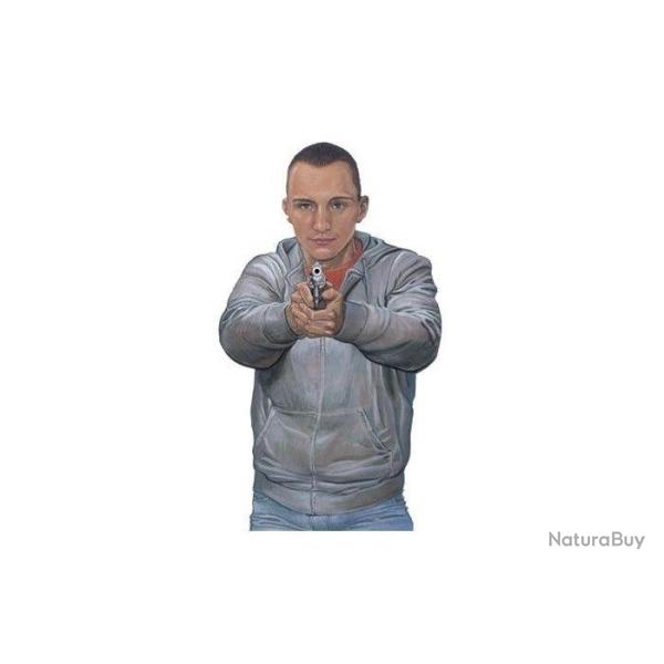 CIBLE GRAVOLUX PJ LIEGES N3 - 88,5X63,5 CM - PAPIER - L'UNITE