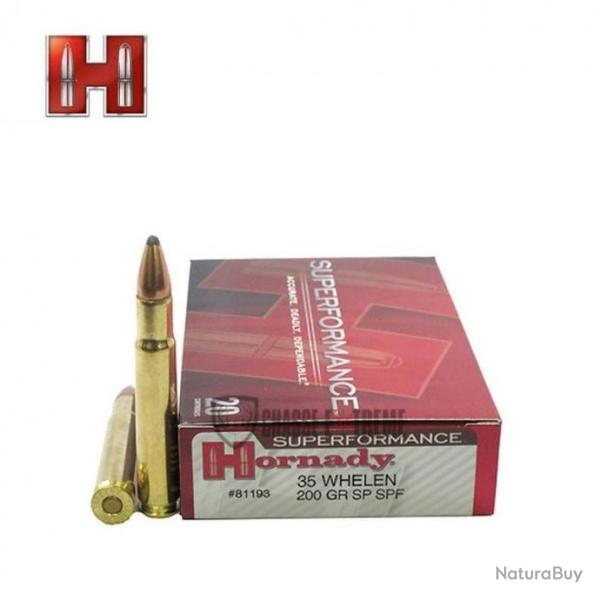 20 Munitions HORNADY Superformance 35 Whelen 200 Gr Sp