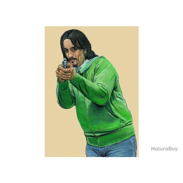 CIBLE PJ LIEGE N�8 88,5X63,5 - PAPIER - L'UNIT�