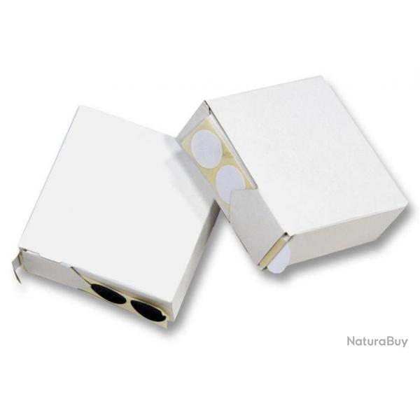 1000 Pastilles rebouchage Blanches - Diam. 26 mm