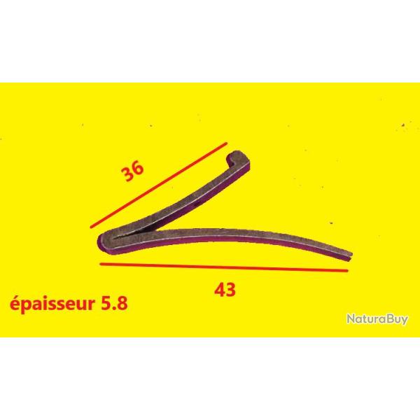 ressort de CHIEN longueur grand bras  43 mm  petit bras   36 mm   �pai 5.8