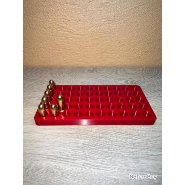 Plateau de rechargement rouge optimis pour les cartouches de 45 Acp ( 11,43 )
