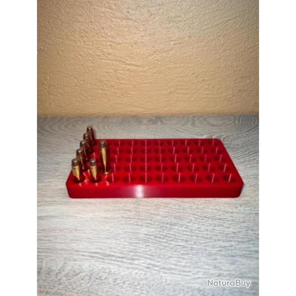 Plateau de rechargement rouge optimis� pour les cartouches de 38 sp�cial, 38 wadcutter, 357 magnum