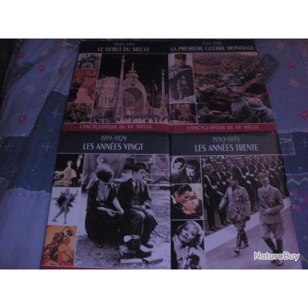 4 encyclop�dies du XX ieme si�cle