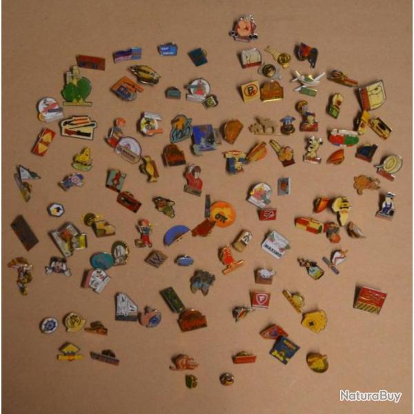 1 beau lot de Pins collection ann�e 80