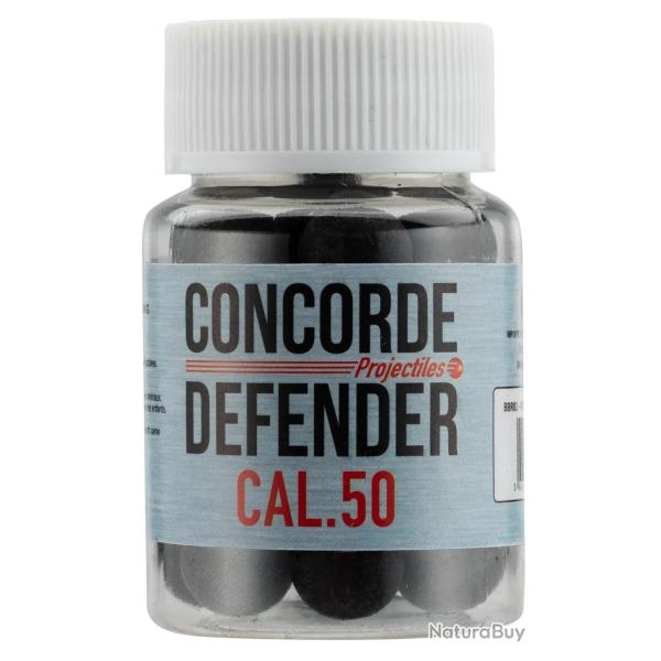Billes Pleines Concorde Defender Caoutchouc Pour Pistolet Walther T4E Calibre 50