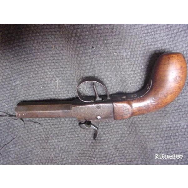 pistolet  percussion 19 eme