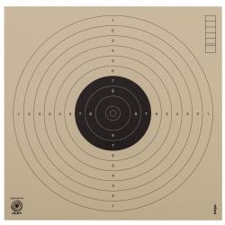 1000 cartons-cibles 17 x 17 cm