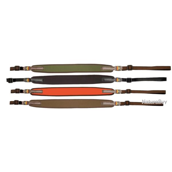 Bretelle droite n�opr�ne pour carabine � boucle standard - Niggeloh-Noir