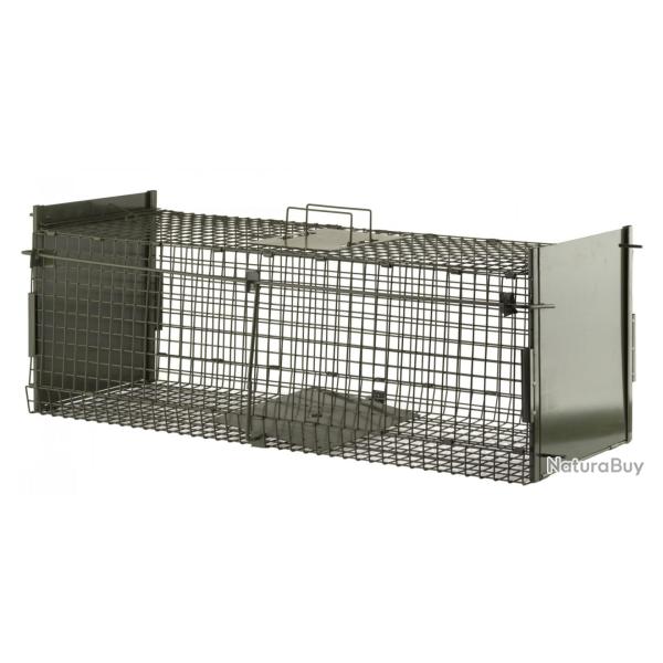 Bo�te � fauves pliante 2 entr�es-Cage 100 cm