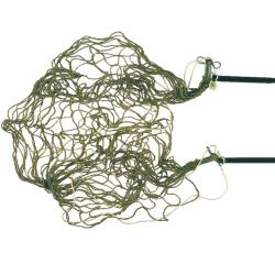 Bourse &agrave; lapin en chanvre havane