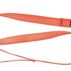 Laisse 1,20 m sangle orange fluo pour chien - Country