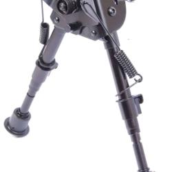 Bipied t&ecirc;te articul&eacute;e ou fixe 6 positions 22-33 cm-T&ecirc;te articul&eacute;e