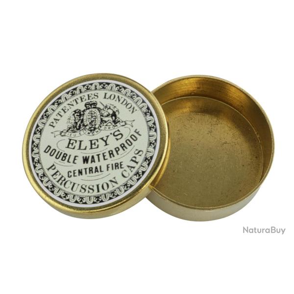 Bo�te d'amorces vide en laiton vintage