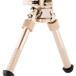 Bipied RIS tactique en m&eacute;tal sur rotule Bronze