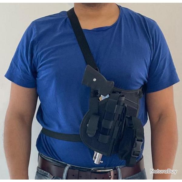 Ensemble de port tactique de poitrine pour arme � poudre noire