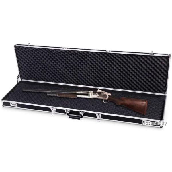Mallette Fusil pour Arme Longue Valise Fusil en Aluminium Serrure � Combinaison