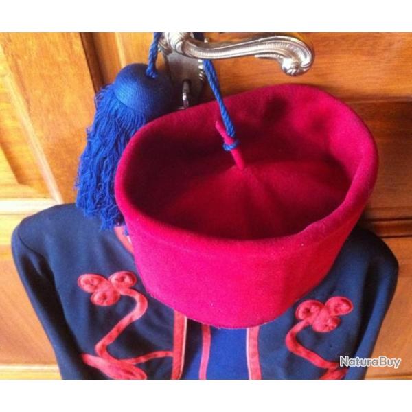 Un rare "gland" avec sa boite d'origine et une ch�chia 14 18. ww1