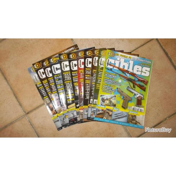 lot de 11 revues cible 2020/2021