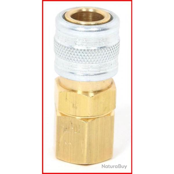 COUPLEUR HPA FEMELLE 1/8 NPT FEMELLE US