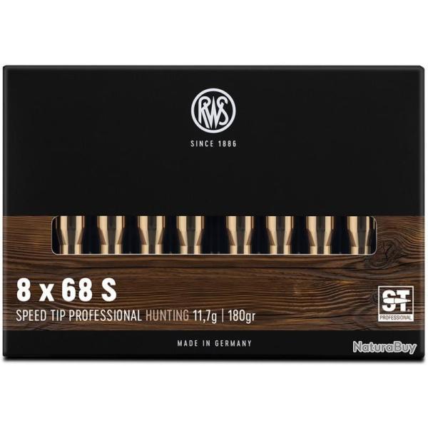 Munitions RWS cal.8x68s speed tip pro 180gr 11.7g par 60