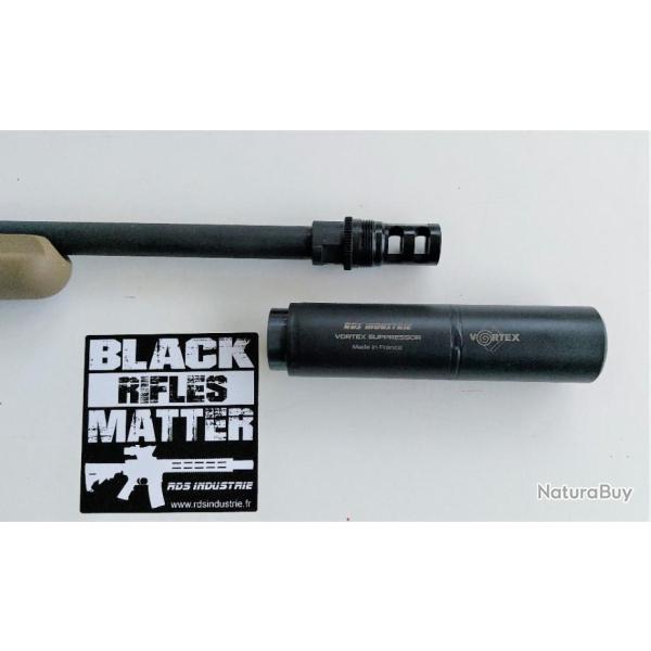 silencieux RDS VORTEX 8  FDB pour carabine Ruger 300 BLK BORELOCK