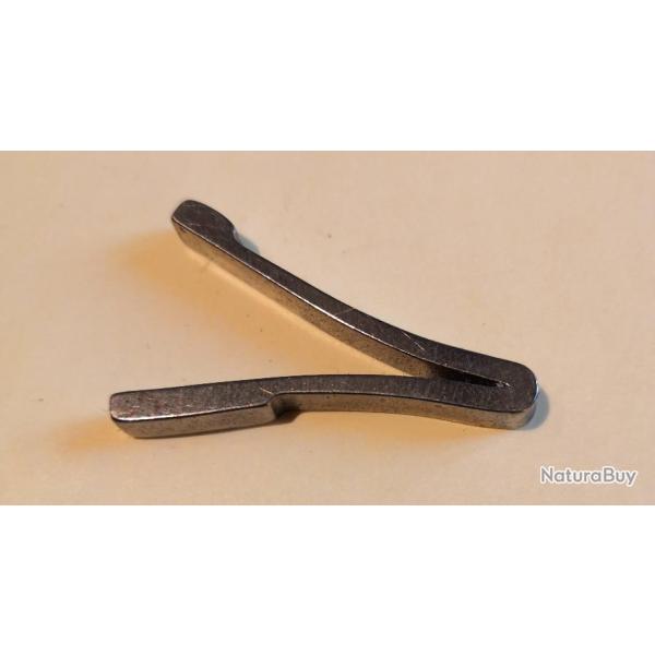 RESSORT DE CHIEN OU MARTEAU  grand bras longueur 36.7  petit  (cot� petit renflement)  35.9