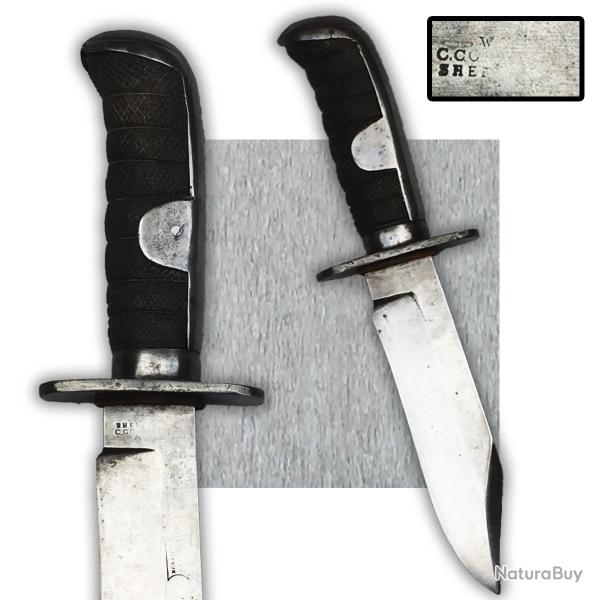 TRES RARE 1819-1859 COUTEAU SHEFFIELD USA RARE POIGNARD AMRICAIN XIX ORIGINAL