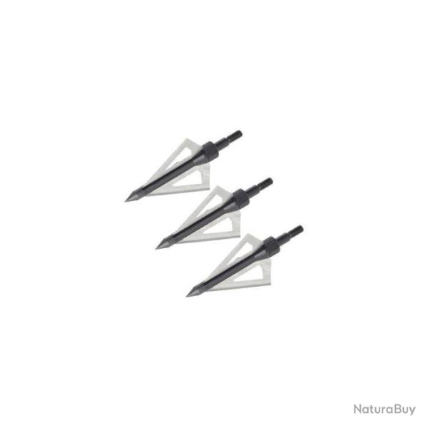 Pointe de chasse NXG Broadhead 2 pour fl�ches avec pointe viss�e