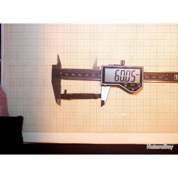 Ressort pour armes de collection  n� 246 L.60 mm   (Livr� par Happy post 11�)