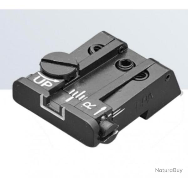 Cran de mire rglable LPA pour CZ P09 KADET, SHADOW, SHADOW 2 - style de feuille 18