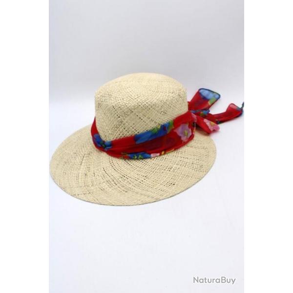 Chapeau de paille � grande visi�re (7)