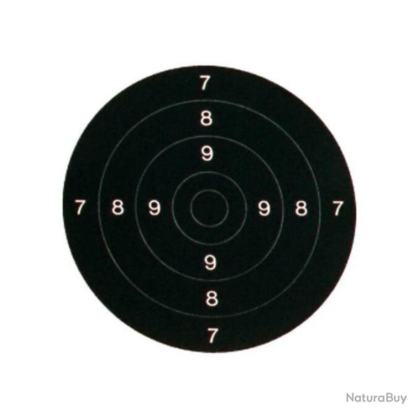 CIBLE 16x16 NOIR X100 MI COURT