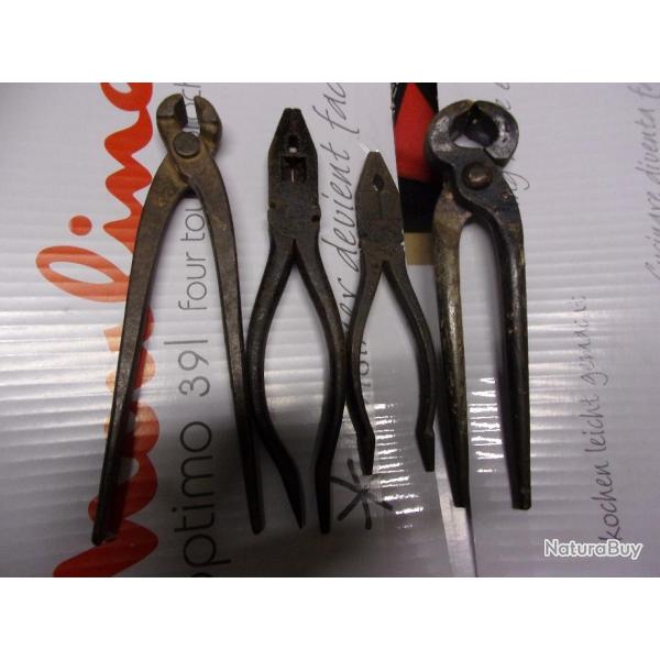 PINCES ET TENAILLES ANCIENNES